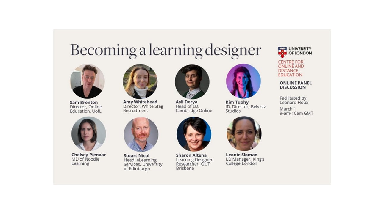 Becoming a Learning Designer | University of London