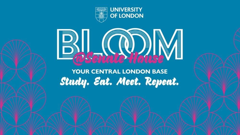 Bloom Social Media_FB Twitter BLOOM@Senate House Toolkit. A collection of assets to help promote the BLOOM@Senate House space for students.