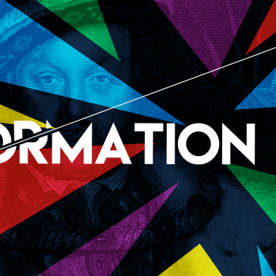 Banner for the Reformation season