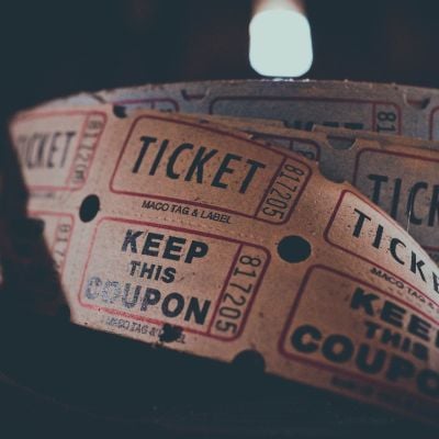 Tickets. Image by Igor Ovsyannykov frm Pixabay