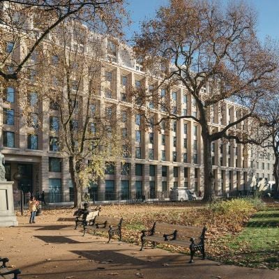 External photo of Garden Halls