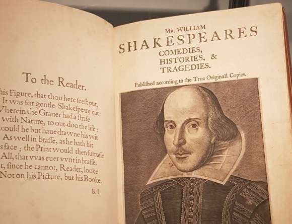 The Murray copy of Shakespeare's First Folio, courtesy of John Murray