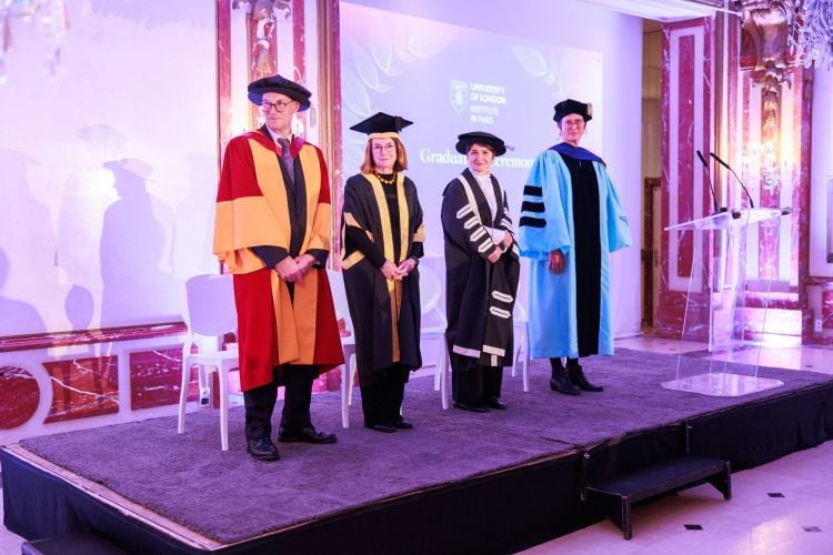 University of London Institute in Paris Graduation Ceremony 2024 - Salons Hoche.