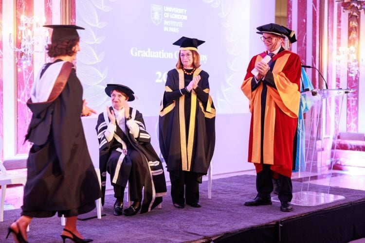 University of London Institute in Paris Graduation Ceremony 2024 - Salons Hoche.