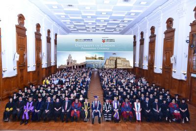 HKU SPACE students at graduation