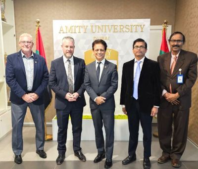Alistair Jarvis at Amity University Dubai