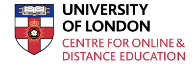 University of London Centre for Online & Distance Education (CODE) logo
