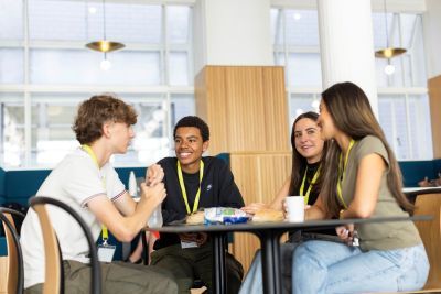 Students in BLOOM space