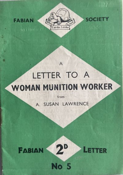 A letter to a munition worker