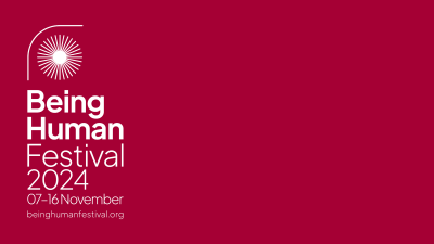 Being Human Festival 2024 new branding and logo