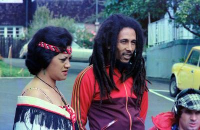 Vintage image of Bob Marley