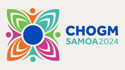 Commonwealth Heads of Government Meeting at Samoa 2024 logo.