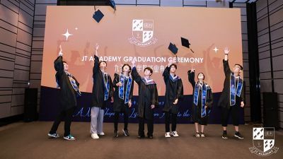 Graduates at JT International Education teaching centre