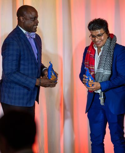 Mohammad Taqi Yasir at the Muhammad Ali Humanitarian Awards 2024 