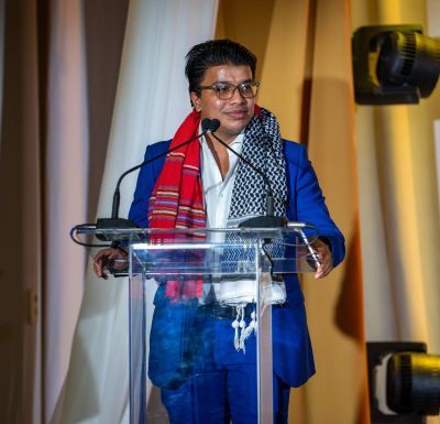 Mohammad Taqi Yasir at the Muhammad Ali Humanitarian Awards 2024 