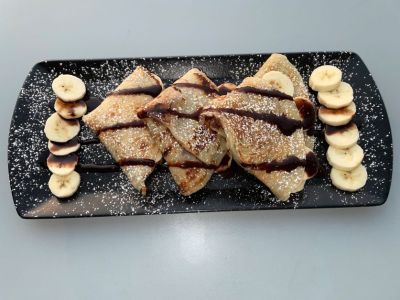 Nutella Crepes with Banana