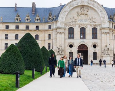 University of London Institute in Paris students walking around Paris