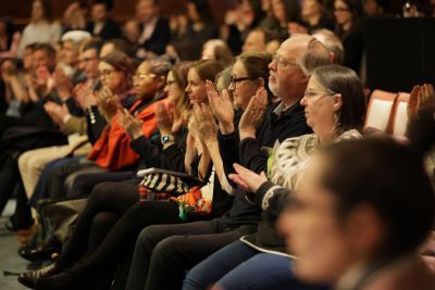 Audience for the National Humanities Lecture
