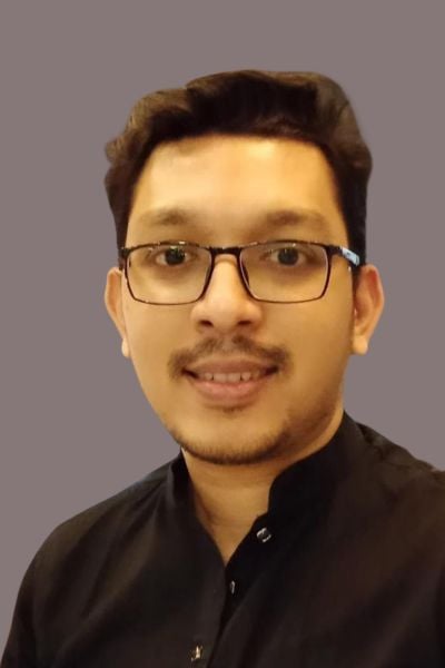 Hridoy celebrating Eid
