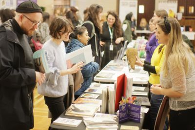 Visitors and exhibitors at History Day 2023